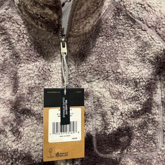 The North Face Women's Printed Ridge Fleece Full-Zip Jacket -‎ NWT - Picture 6 of 7